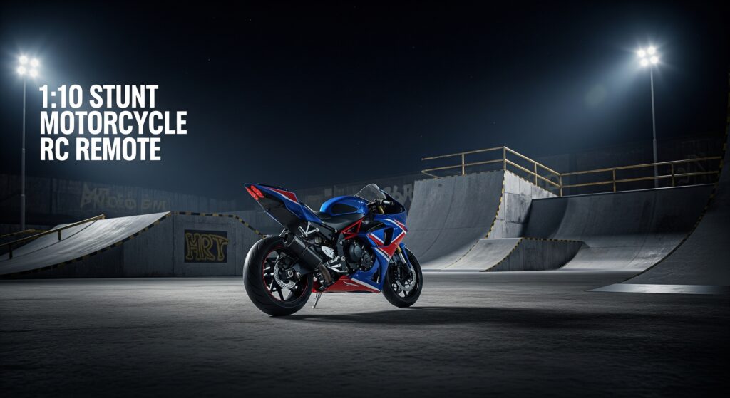 1:10 Stunt Motorcycle Rc Remote
