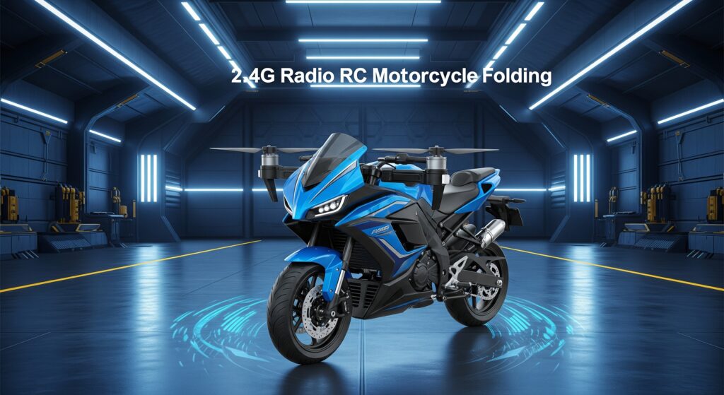 2.4G Radio RC Motorcycle Folding