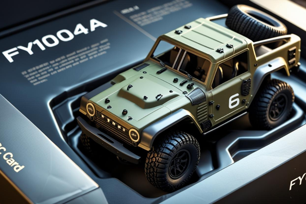 FY004A RC Car 6WD Military Card