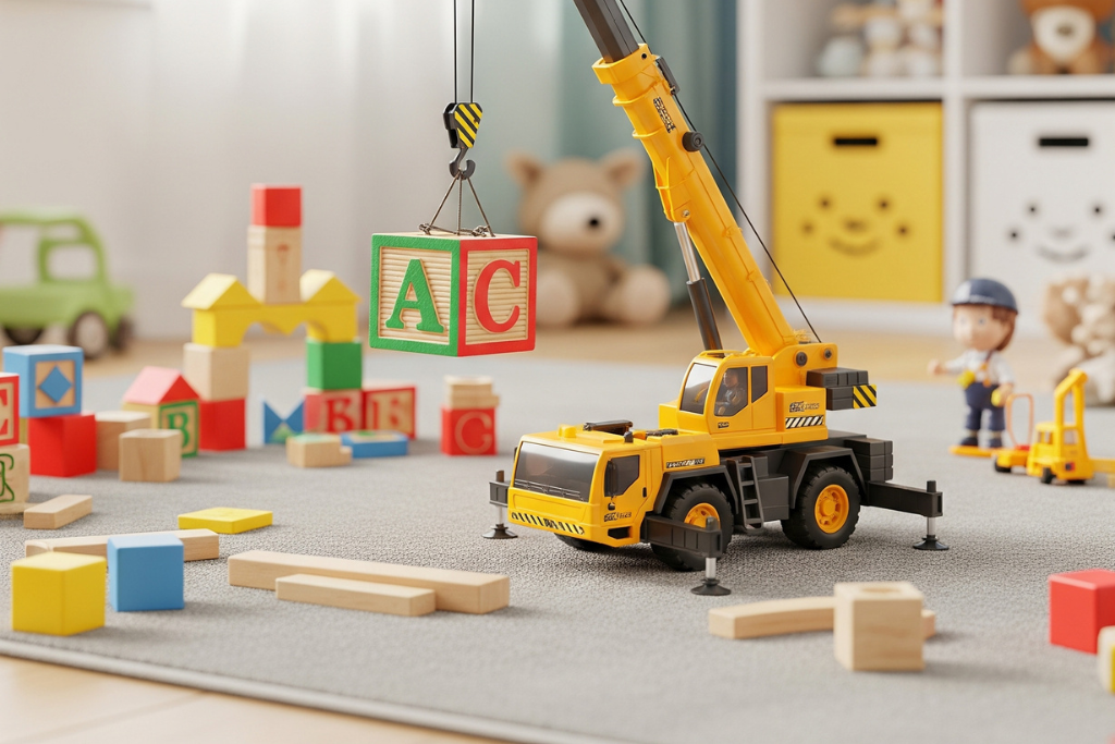 RC Toys For Kids Lift Construction