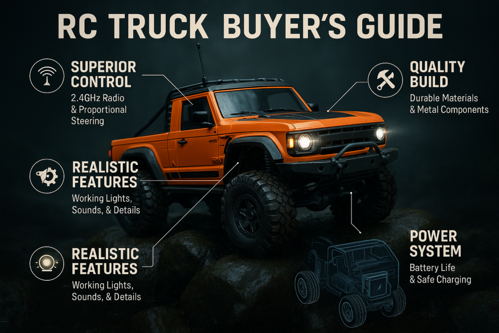 RC Trucks Essential Features to Consider